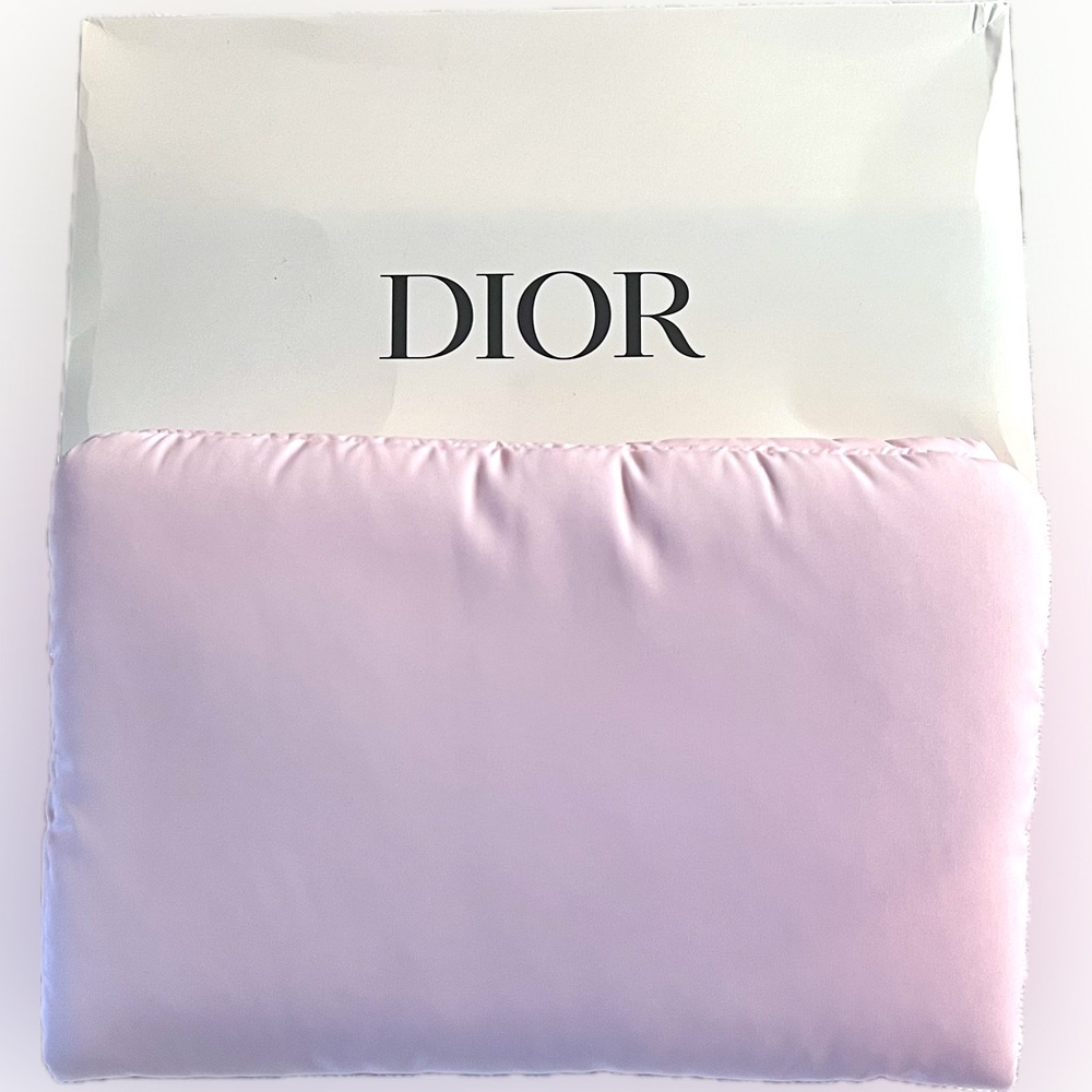 NEW Dior Pink Puffy Cosmetic Bag, NIB - Picture 2 of 11